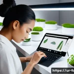 패션디자인 채용 공고 분석 - **Prompt: "A futuristic fashion studio bathed in natural light, showcasing sustainable and ethical p...