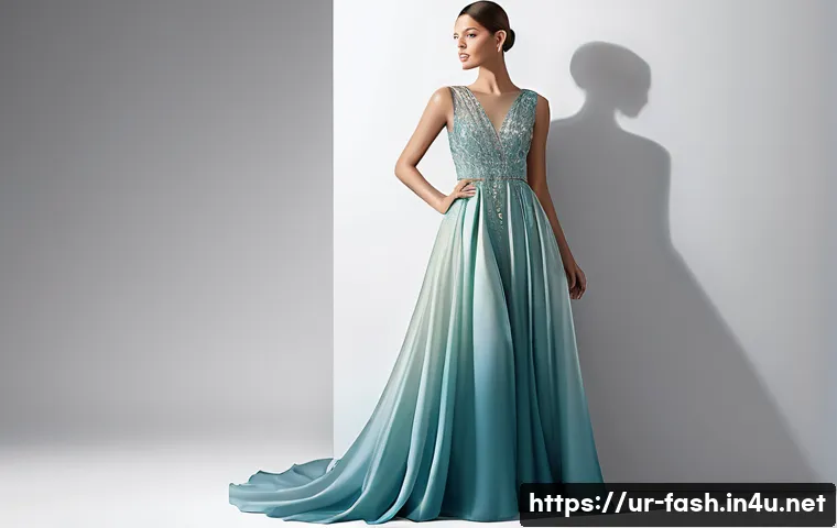 패션디자인 일러스트레이션 기법 - **Digital Fashion Illustration: Ethereal Evening Gown**
A full-body digital fashion illustration...